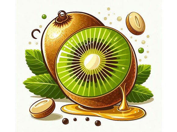 A Drawing of a Kiwi Fruit: Purpose and Practice