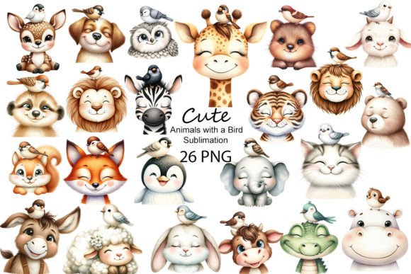 Cute Animals with a Bird Sublimation: Practical Uses and Creative Applications
