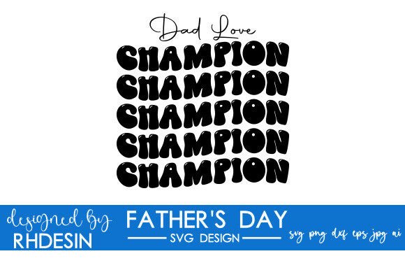 Dad Love Champion: Bold Serif for Modern Branding