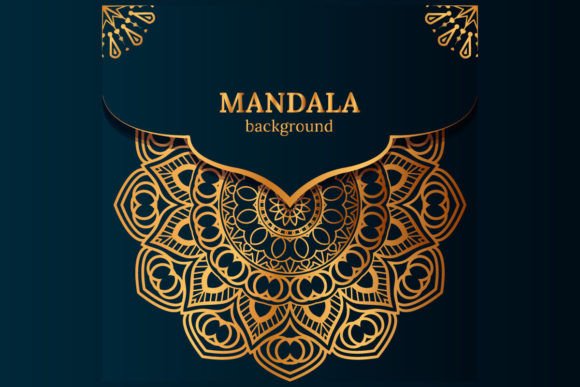 Elevating Digital Aesthetics: The Strategic Role of Luxury Mandala Background Design