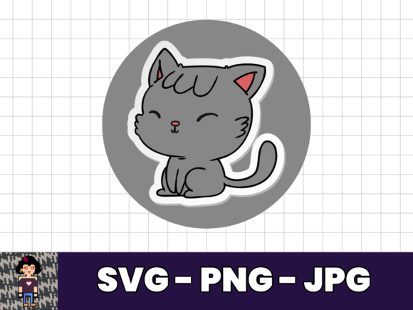 Evaluating Cute Cat SVG Sticker Designs for Crafting and Commercial Use