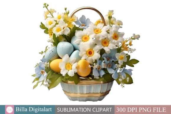 Evaluating Free Easter Egg Basket Sublimation Clipart for Commercial and Personal Projects