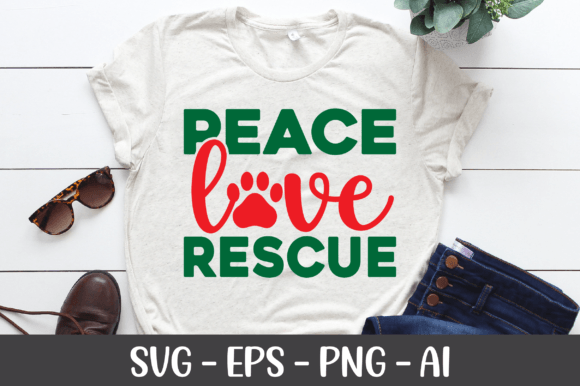 Evaluating Peace Love Rescue SVG for Animal Advocacy Projects