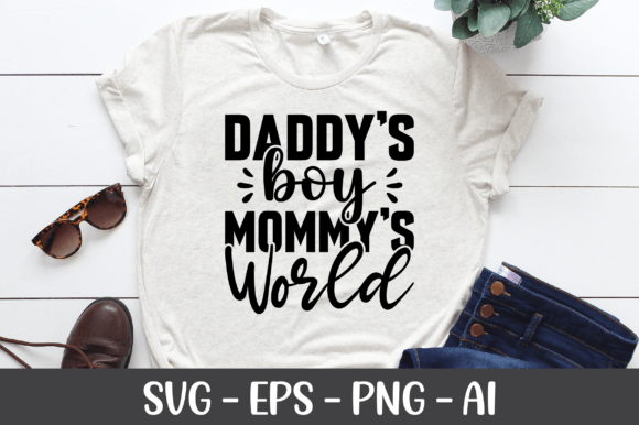 Evaluating the Daddy s Boy Mommy s World SVG for Professional Crafting