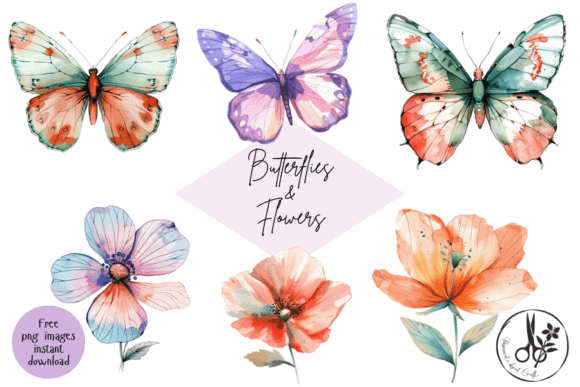 Free Butterflies and Flowers: Visual Assets for Every Creator