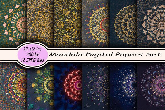 Mandala Digital Papers Set-9: A Practical Guide for Creative Projects