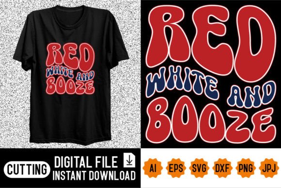 Red White and Booze Shirt Design: Integrating Patriotic Apparel into Creative and Commercial Workflows