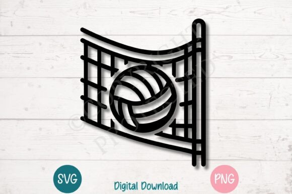 Volleyball Net in Graphic Design